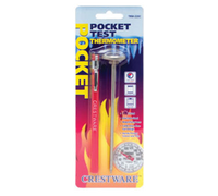 Crestware 1-Inch Dial Pocket Thermometer, 50°F to 550°F, Stainless Steel