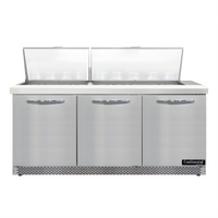 Continental Refrigerator D72N27M-FB Designer Line Mighty Top 72