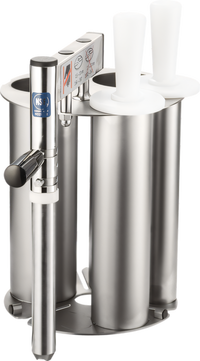 Hobart 400ITB-FEED Stainless Steel Tube Feed Assembly with 4 Cylinders for Slicing Long Products