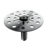Thumbnail image #1 for Glastender Underbar Rinser Faucet with 4-1/2 Inch Stainless Steel Plunger Plate and 30 PSI Regulator