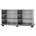 Thumbnail image #1 for Weather-All Stainless Steel Portable Back Bar, 3-Sided Enclosed, 8-Foot
