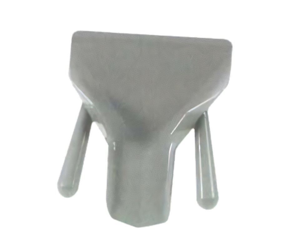 Product image #1 for Curly Fry Bagger Dual-Handle Plastic Alloy French Fry Scoop