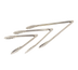 Thumbnail image #1 for Admiral Craft 9-1/2 Inch Light Stainless Steel Utility Tongs with Scalloped Edges