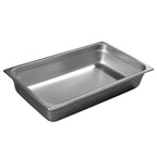 Thumbnail image #1 for CFS Brands DuraPan™ 607004 Full-Size Solid Steam Table Pan, 4-Inch Deep, 24 Gauge 18/8 Stainless Steel Case of 6