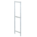 Thumbnail image #1 for Fermod Fermostock 6425311-R1 66-Inch x 14-Inch Stationary Shelving Upright, Anodized Aluminum, Tool-Free Assembly