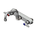 Thumbnail image #1 for T&S Brass B-1125 Workboard Faucet with 6-Inch Swing Nozzle, 8-Inch Centers