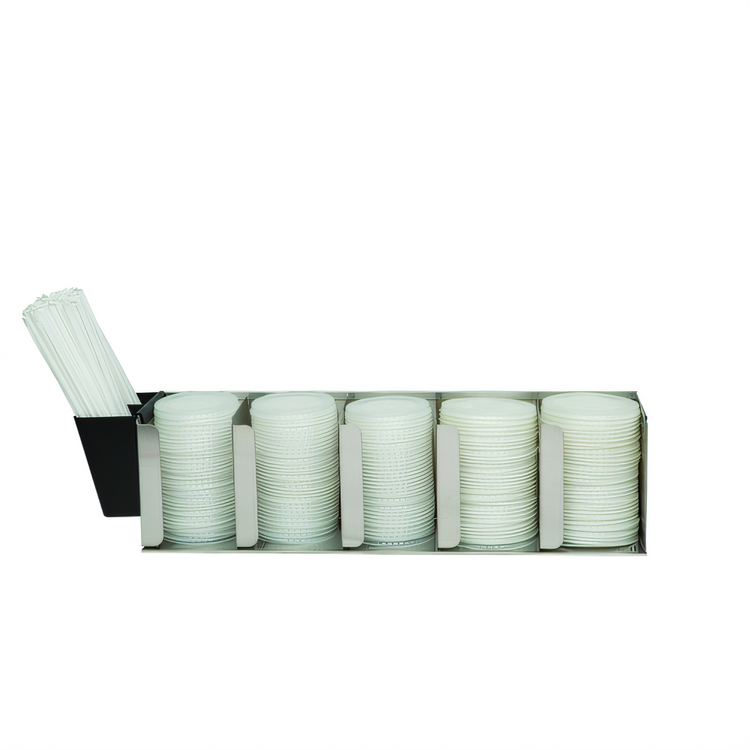 Product image #1 for San Jamar Adjustable 5-Compartment Lid Dispenser/Organizer