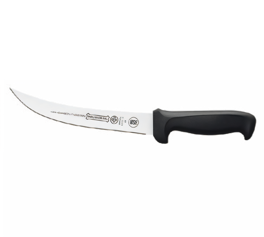 Product image #1 for Mundial 8-Inch Stamped Breaking Knife with High Carbon Steel Blade and Black Polypropylene Handle
