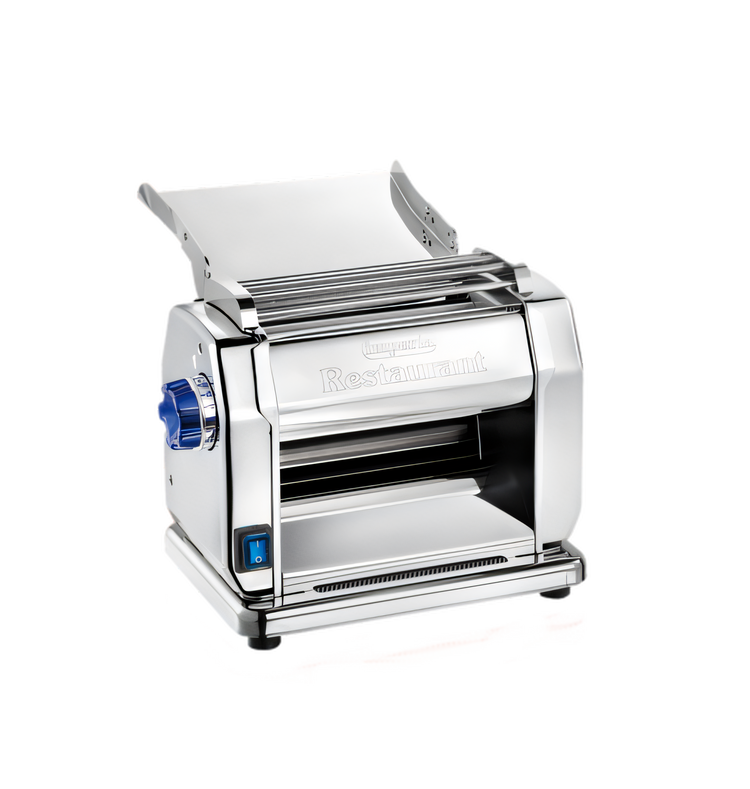 Product image #1 for Trento Electric Countertop Pasta Sheeter with 8.66-Inch Roller Length, Stainless Steel Body