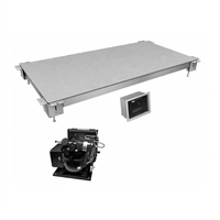 Hatco Built-In Flush Top Simulated Stone Cold Shelf with Remote Refrigeration, 36 x 19.5 Inches