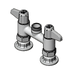 Thumbnail image #1 for equip 4-Inch Center Deck Mount Mixing Faucet, Less Nozzle, Swivel Outlet