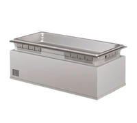Hatco Drop-In Modular Heated Well for One Full-Size Pan, Insulated, with Drain and Auto-Fill