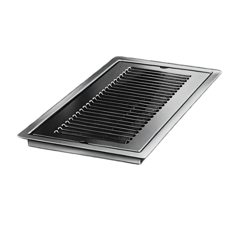 Product image #1 for Perlick Drop-In Stainless Steel Drip Tray Trough with Removable Louvered Glass Rack