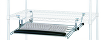 Quantum Adjustable Keyboard Shelf for Commercial Shelving, 25-1/4 x 15 x 4-1/4 Inch