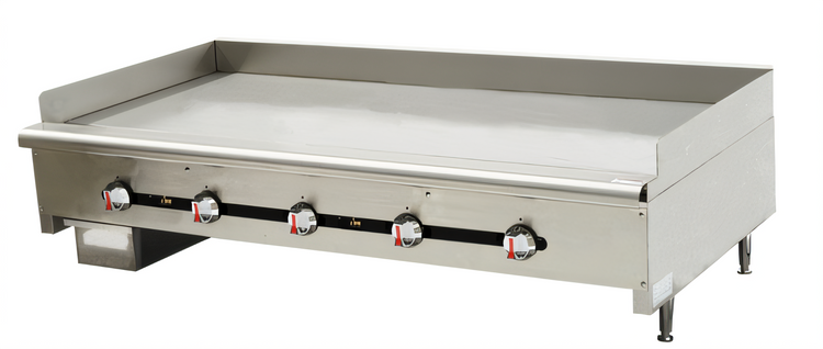 Product image #1 for Comstock-Castle CCTG3148-1 48-Inch Countertop Gas Griddle with Thermostat Controls