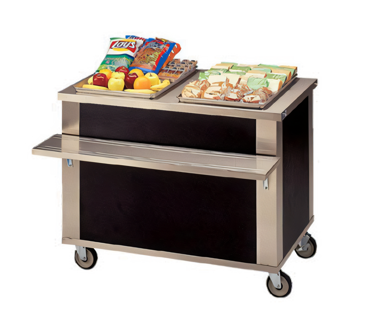 Product image #1 for DineXpress DXP6CU 88 Inch Mobile Modular Beverage Counter