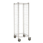 Thumbnail image #1 for Metro C5 RE3S Front-Loading Mobile Drying Rack, 20-Tray Capacity, 304 Stainless Steel, 3-Inch Wire Spacing