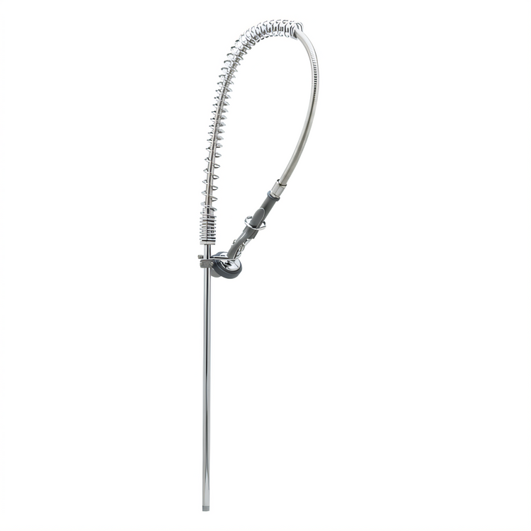 Product image #1 for T&S Brass Pre-Rinse Unit with Spring Action Gooseneck, 44-Inch Hose, Without Base Faucet