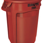 Thumbnail image #1 for Rubbermaid Commercial Products BRUTE FG263200RED 32-Gallon Round Red Trash Container Without Lid Case of 6