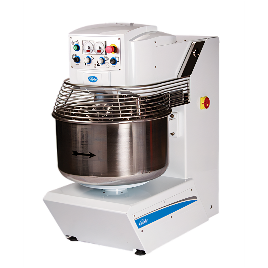 Product image #1 for Globe GSM130 130 lb 2-Speed Spiral Floor Dough Mixer