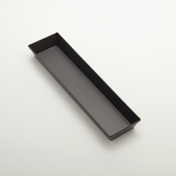 Product image #1 for American Metalcraft Rectangular Hard Coat Anodized Aluminum Long Pizza Pan, 16 x 4 x 1-5/8 Inches