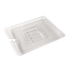 Thumbnail image #1 for 1/3 Size Clear Slotted Polycarbonate Food Pan Cover
