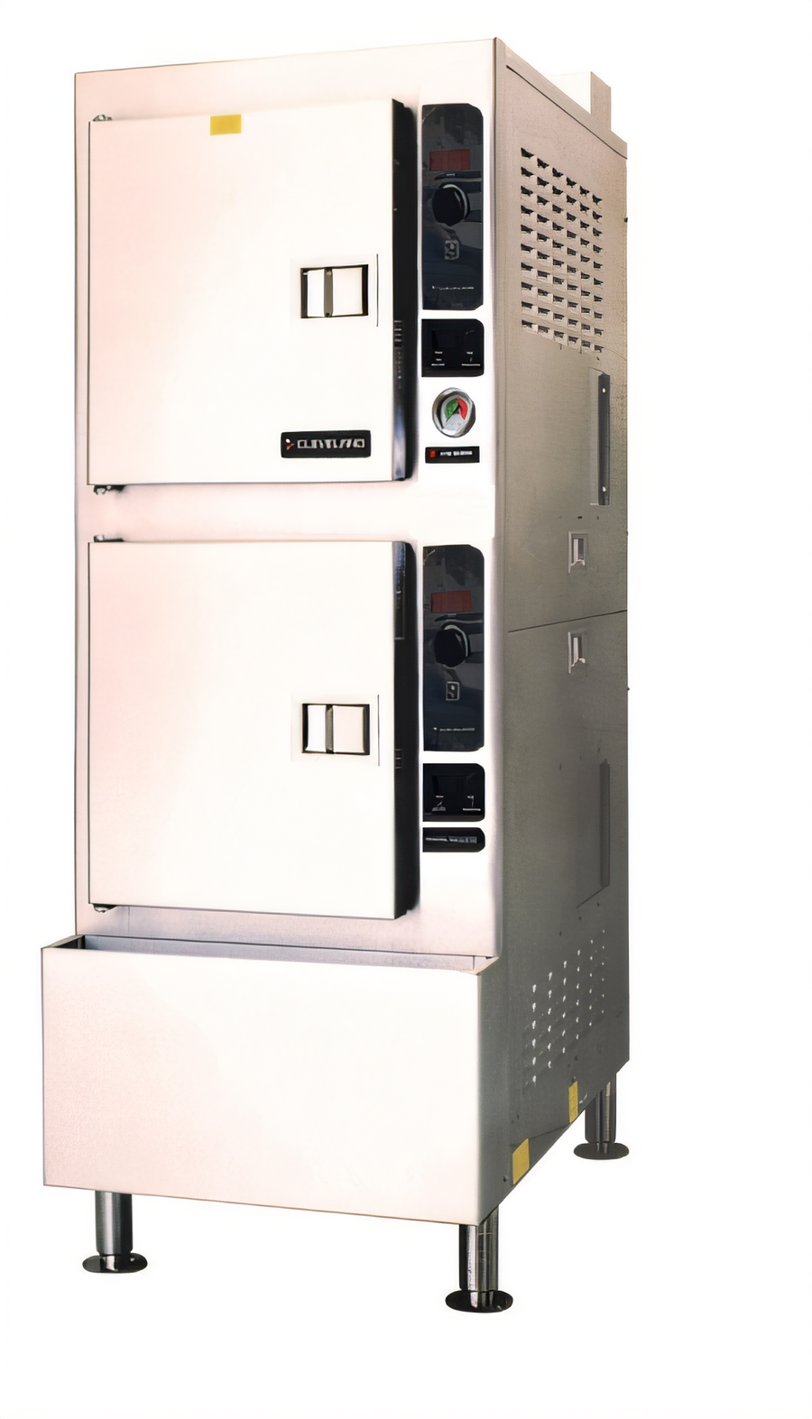 Product image #1 for Cleveland Range SteamCraft Power 10 Two-Compartment Gas Pressureless Floor Steamer, 24-Inch Wide