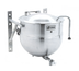 Thumbnail image #1 for Legion LTWT-50 50-Gallon Stationary Wall-Mount Direct Steam Kettle with 2/3 Jacket and 304 Stainless Steel Liner