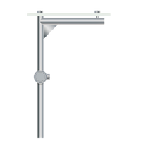Advance Tabco Cantilevered Food Shield Leg Upgrade for Installed Equipment