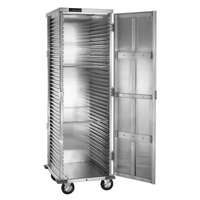 Super Duty Mobile Enclosed Full-Height Sheet Pan Rack Cabinet for 18 x 26 Inch Pans, Non-Insulated, 39-Pan Capacity