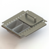 Thumbnail image #1 for Glastender Partial Condiment Drawer Insert for 12-Inch Door Opening, Side-Serviced, Low Profile, 4-Cup