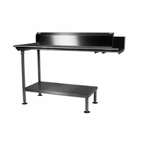 John Boos 60-Inch Stainless Steel Dishtable Undershelf with Adjustable Bullet Feet
