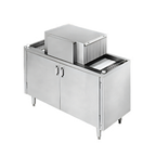 Thumbnail image #1 for Champion CG4 Low-Temperature Straight Conveyor Underbar Glasswasher, 48-Inch Stainless Steel Cabinet, Approx. 2,000 Glasses Per Hour