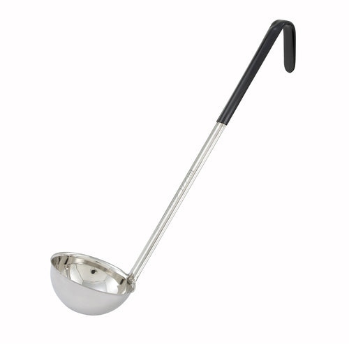 Product image #1 for Winco 6 oz Color-Coded Stainless Steel Ladle with 15-1/2 Inch Handle, Black