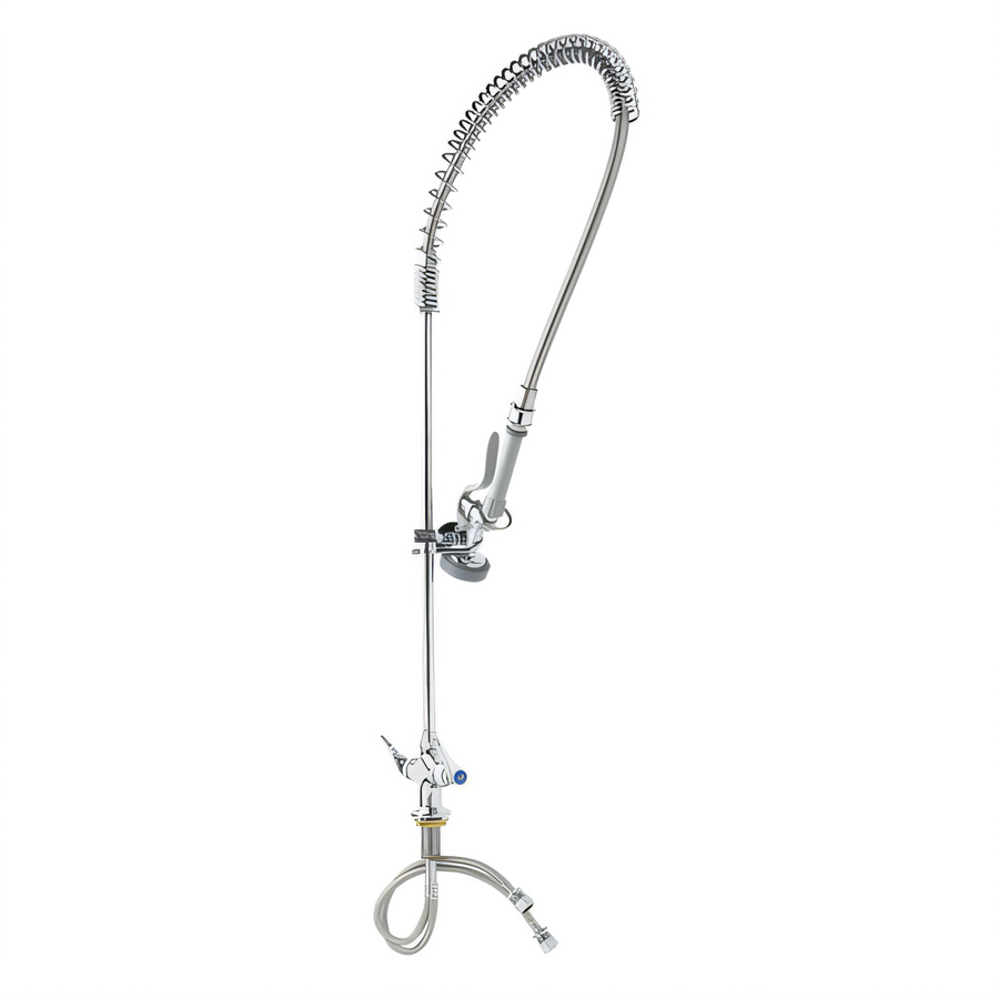 Product image #1 for EasyInstall Single-Hole Deck-Mount Pre-Rinse Unit with Spring Action Gooseneck