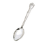 Thumbnail image #1 for Kings Pattern 11-Inch Solid Serving Spoon, One-Piece Heavy-Gauge Stainless Steel, Mirror Finish