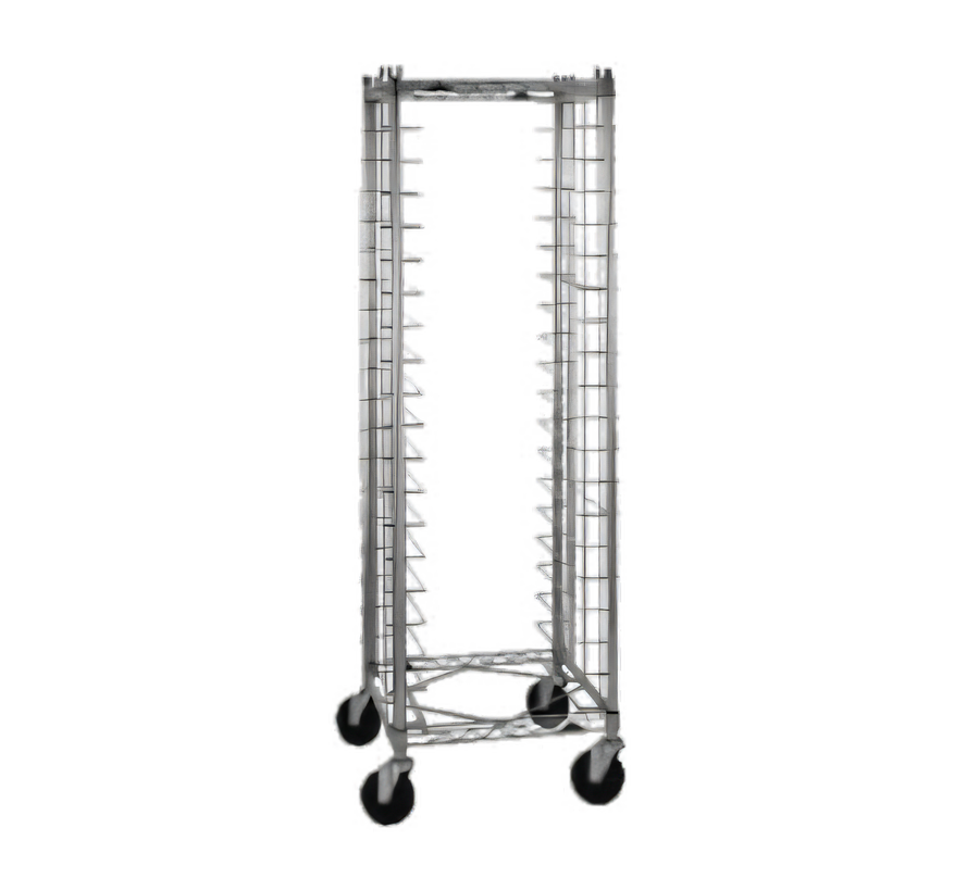 Product image #1 for Metro RE1 Mobile End-Load Wire Bun Pan Rack, 38-Pan Capacity, 18 x 26-Inch Pans, Brite Zinc Finish