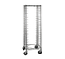Thumbnail image #1 for Metro RE1 Mobile End-Load Wire Bun Pan Rack, 38-Pan Capacity, 18 x 26-Inch Pans, Brite Zinc Finish