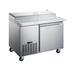 Thumbnail image #1 for Omcan 50-Inch Refrigerated Pizza Prep Table, 1-Door, Side-Mounted Self-Contained, 13.8 Cu. Ft.