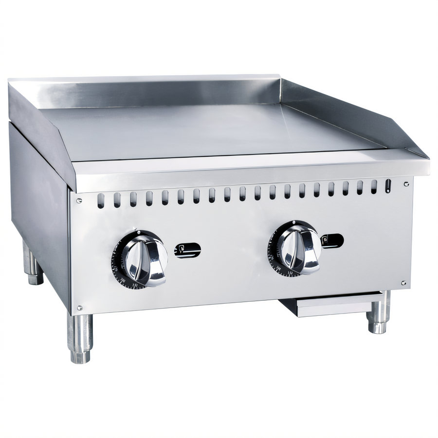 Product image #1 for Admiral Craft Equipment Corp. BDECTG-24/NG Black Diamond Gas Griddles
