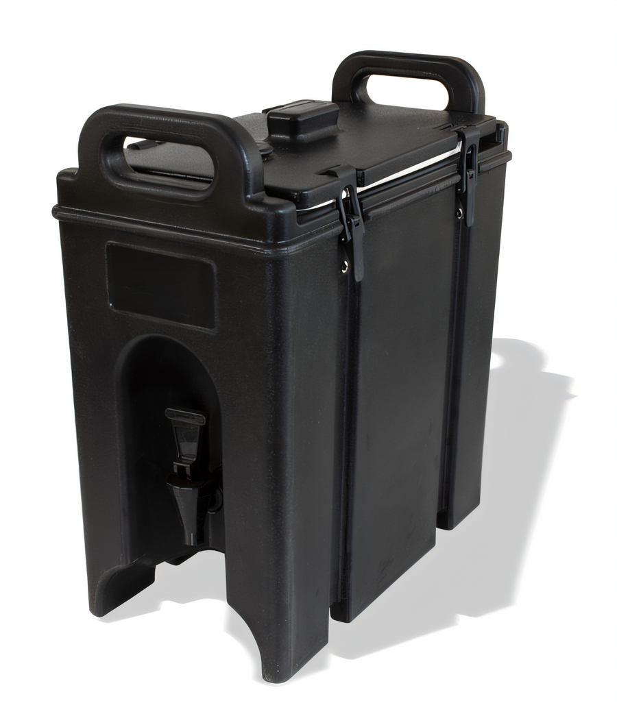 Product image #1 for 2.5 Gallon Insulated Beverage Dispenser, Black Polyethylene