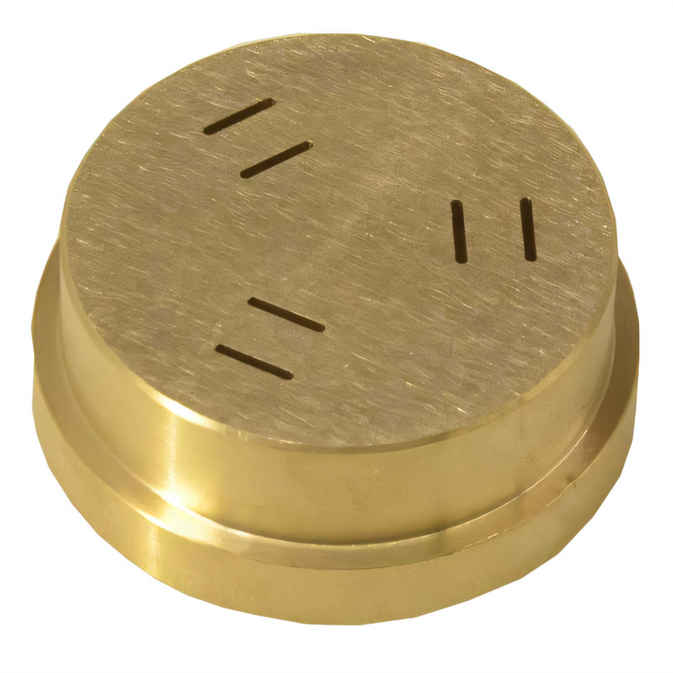 Product image #1 for Omcan #26 Brass Tagliatelle Pasta Machine Die, 6 mm
