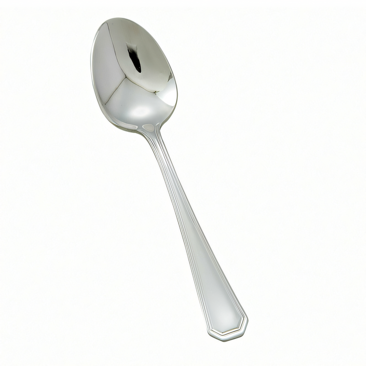 Product image #1 for Winco Victoria 6-Inch Teaspoon, 18/8 Stainless Steel, Extra Heavy Weight, Mirror Finish