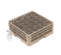 Traex Full Size Glass/Stemware Dishwasher Rack with 25 Compartments and 2 Extenders