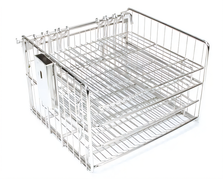 Product image #1 for Henny Penny 3-Tier Stainless Steel Medium Mesh Fryer Basket for PFG-600 Gas Pressure Fryer