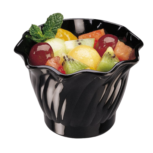 Product image #2 for Cambro SRB5110 Swirl Bowl Plastic & Melamine Bowls Case of 24