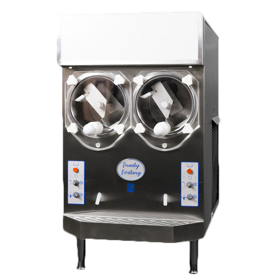 Product image #1 for Frosty Factory 217A Two-Flavor Countertop Frozen Beverage Machine, Self-Contained Air-Cooled
