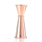 Thumbnail image #1 for Mercer Culinary Barfly M37005CP Japanese-Style Double Jigger, 1 oz. / 2 oz., Copper-Plated 18/8 Stainless Steel with Internal Markings Case of 12