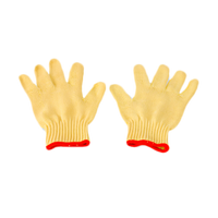 Crestware Kevlar Cut-Resistant Gloves, Medium, 2-Pack