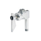 Thumbnail image #1 for Krowne DX-1XX Add-On Faucet Without Spout, Ultra-Polish Satin Finish, Chrome-Plated Brass, 1/4-Turn Ceramic Valve, 3/8 in NPT Male